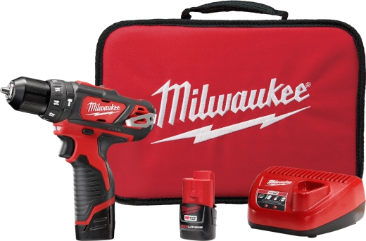 M12 3/8” Hammer Drill/Driver Kit