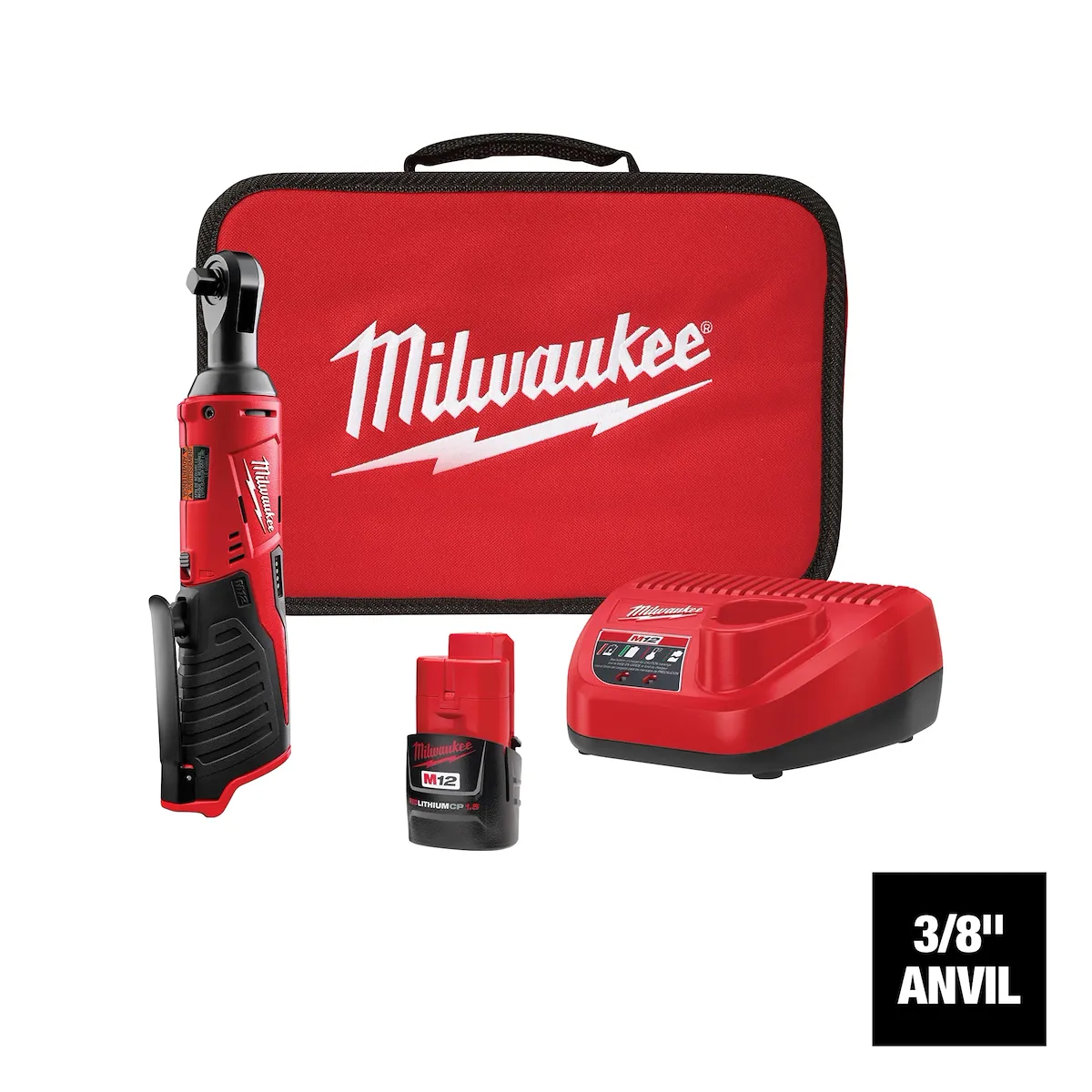 M12™ Cordless 3/8" Lithium-Ion Ratchet Kit