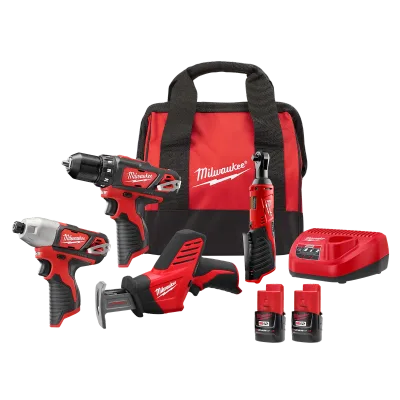 M12™ Cordless LITHIUM-ION 4-Tool Combo Kit