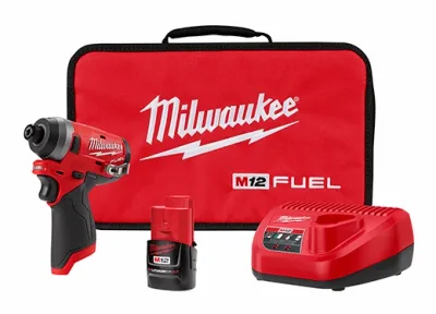 Milwaukee Tool M12 FUEL™ 1/4" Hex Impact Driver Kit 2553-21