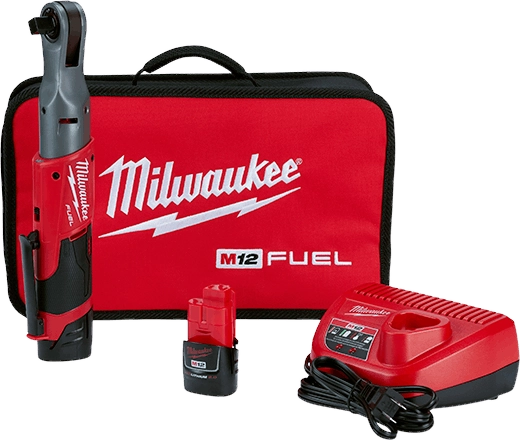 M12 FUEL™ 1/2" Ratchet 2 Battery Kit