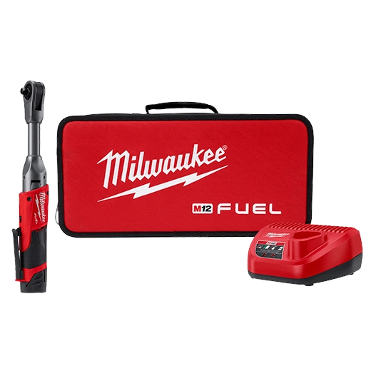 Milwaukee Tool M12 FUEL 3/8" Extended Reach Ratchet Kit 2560-21
