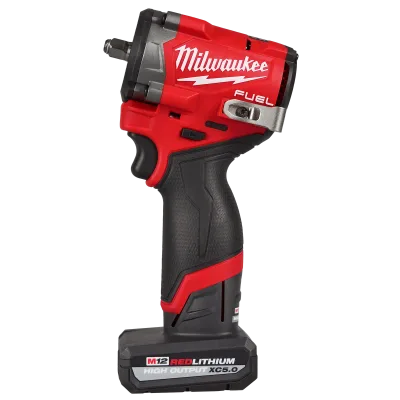Milwaukee Tool 3/8" M12 FUEL™ Stubby Impact Wrench Kit 2562-21