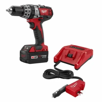 M18TM Cordless Lithium-Ion ½” Hammer Drill/Driver Kit with AC/DC Charger