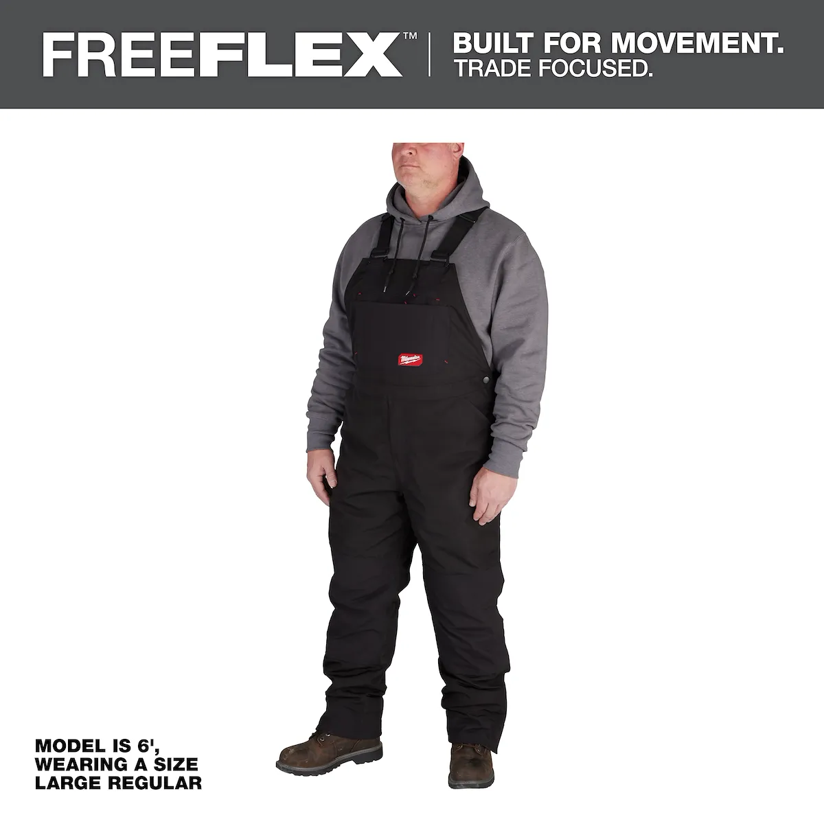 Milwaukee Tool FREEFLEX™ Insulated Bib Overalls 262B-3XT