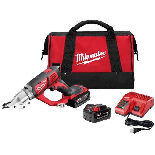 18V Cordless 18 Gauge Double Cut Shear Kit