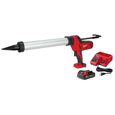 M18™ Cordless 20-Oz Aluminum Barrel Caulk and Adhesive Gun Kit