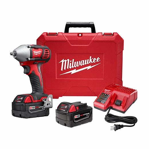 Milwaukee Tool 18-Volt Cordless two Speed 1/4" Hex Impact Driver Kit 2658-22