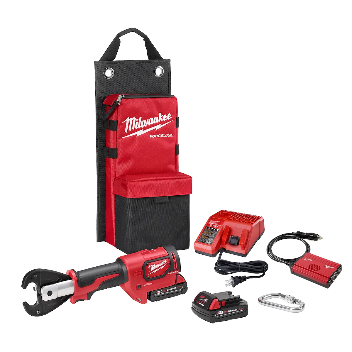 18V 6T Utility Crimping Kit with D3 Groves "Snub Nose" (2678-22)