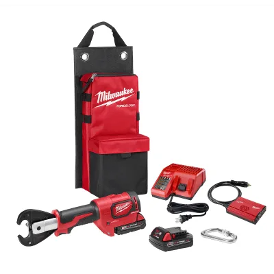 18V 6T Utility Crimping Kit with D3 Groves "Snub Nose"