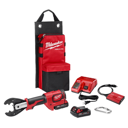 18V 6T Utility Crimping Kit with D3 Groves and Fixed BG Die (2678-22BG)