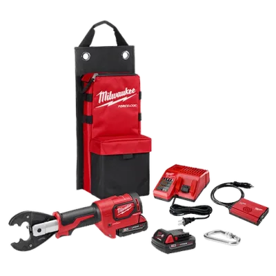 18V 6T Utility Crimping Kit with D3 Groves and Fixed BG Die