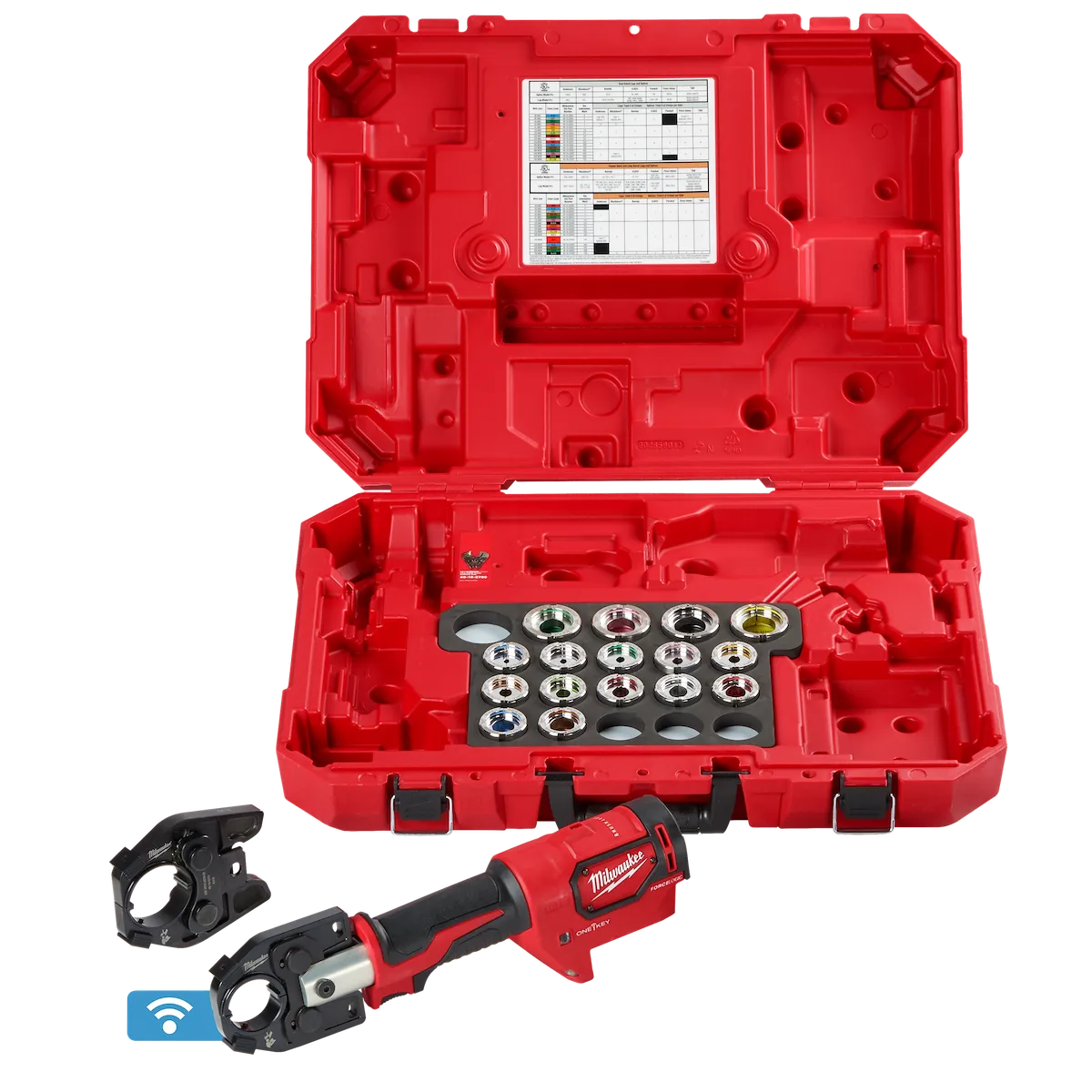 M18™ FORCE LOGIC™ 600 MCM Al Crimper w/ 750 MCM Expanded Jaw