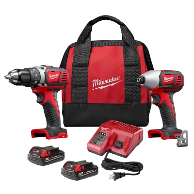 Milwaukee Tool M18™ Cordless LITHIUM-ION 2-Tool Combo Kit 2691-22