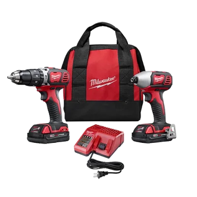 Milwaukee Tool M18™ Cordless LITHIUM-ION 2-Tool Combo Kit 2697-22CT