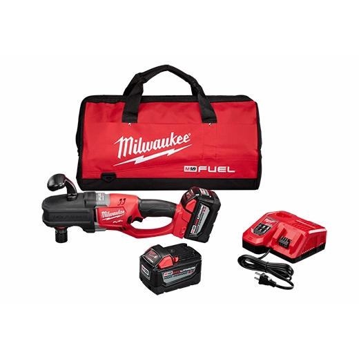 Milwaukee Tool M18 FUEL™ HOLE HAWG® Right Angle Drill Kit w/ QUIK-LOK™ 2708-22HD
