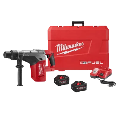 M18 FUEL™ 1-9/16" SDS Max Rotary Hammer Kit