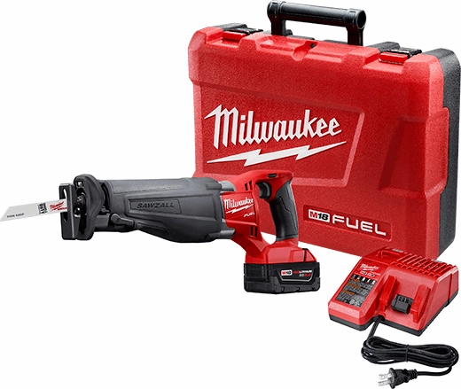 Milwaukee Tool 18-Volt FUEL SAWZALL® Reciprocating Saw Kit 2720-21