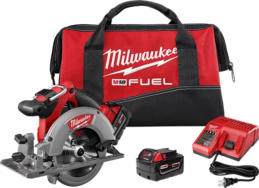 Milwaukee Tool 18-Volt FUEL 6-1/2 Inch Circular Saw kit 2730-22