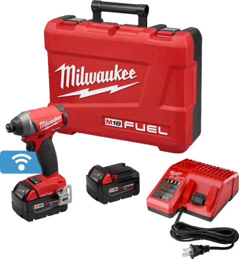 Milwaukee Tool M18 FUEL™ with ONE-KEY™ 1/4" Hex Impact Driver Kit 2757-22