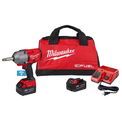 M18 FUEL™ ½” Ext. Anvil Controlled Torque Impact Wrench w/ ONE-KEY™ Kit