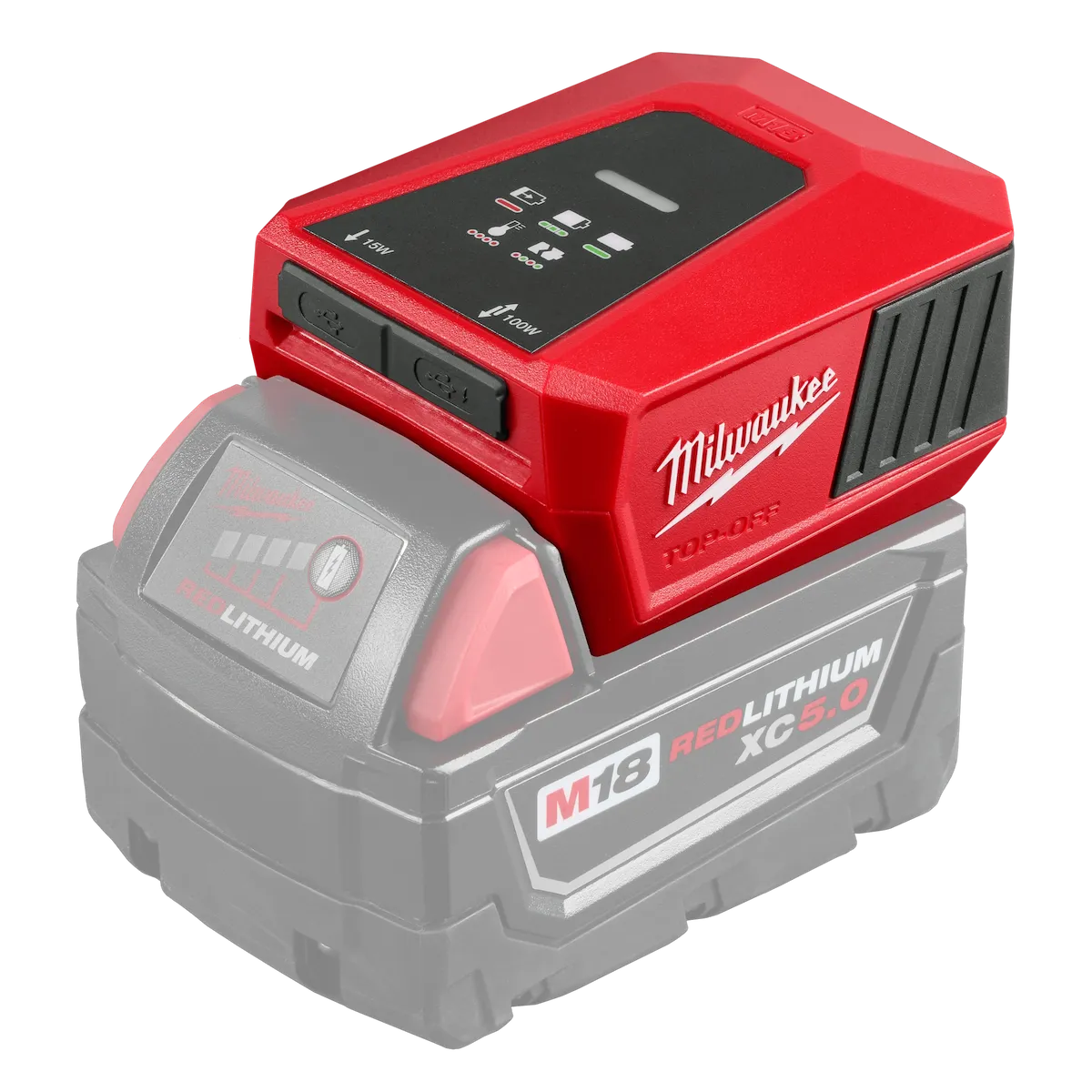 M18™ TOP-OFF™ Charger & Power Supply