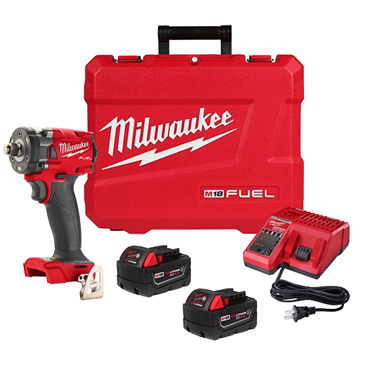 M18 FUEL™ 1/2" Compact Impact Wrench w/ Friction Ring Kit
