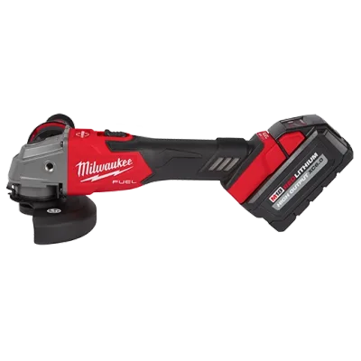 Milwaukee Tool M18 FUEL 4-1/2" / 5" Grinder Slide Switch, Lock-On 2881-22