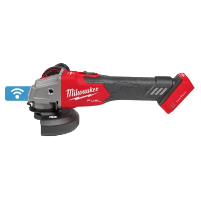 M18 FUEL™ 4-1/2" / 5" Braking Grinder w/ ONE-KEY™ Slide Switch, Lock-On
