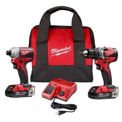 M18 Compact Brushless 2- Tool Combo Kit, Drill Driver and Impct Driver