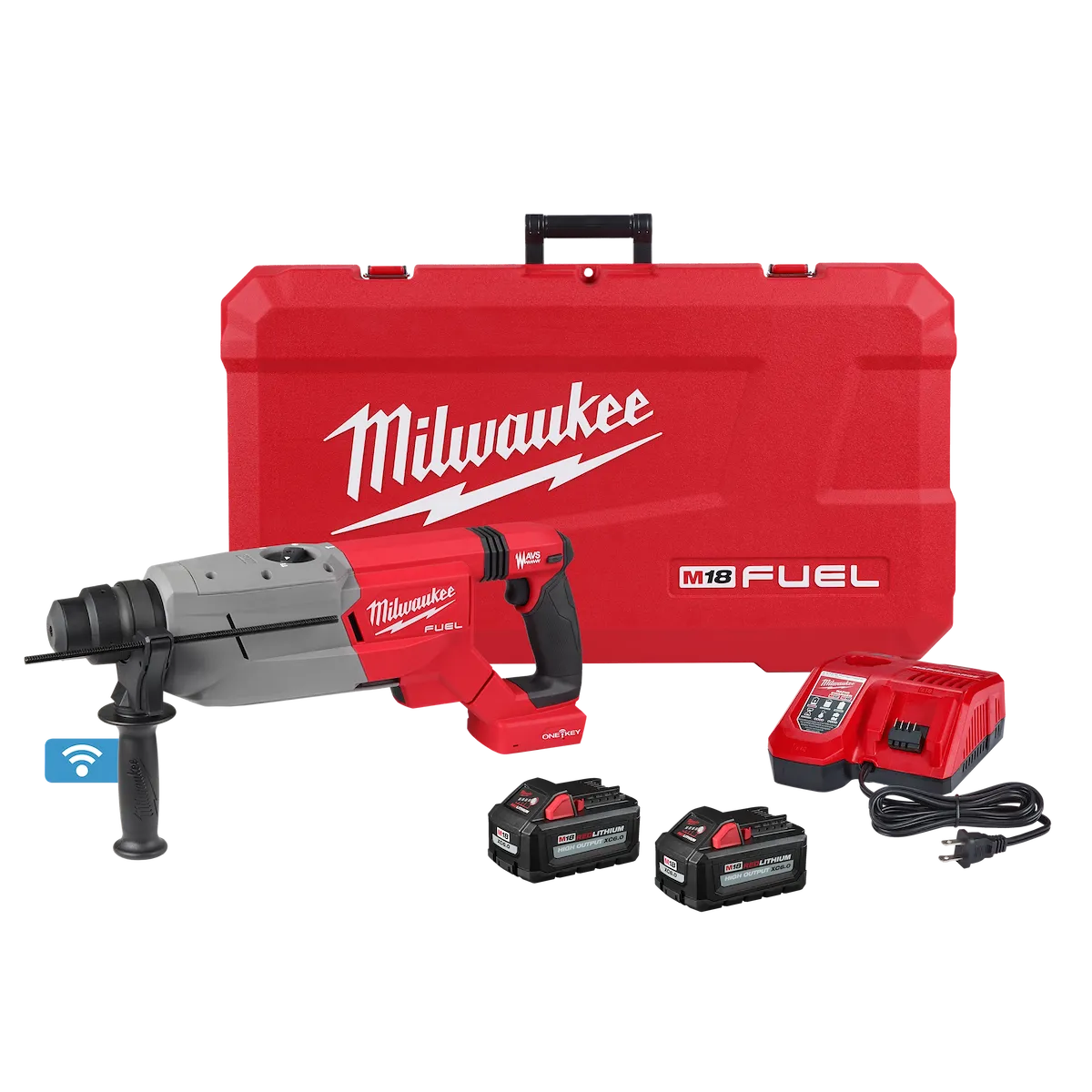 Milwaukee Tool M18 FUEL™ 1-1/4” SDS Plus D-Handle Rotary Hammer w/ ONE-KEY™ 2916-22