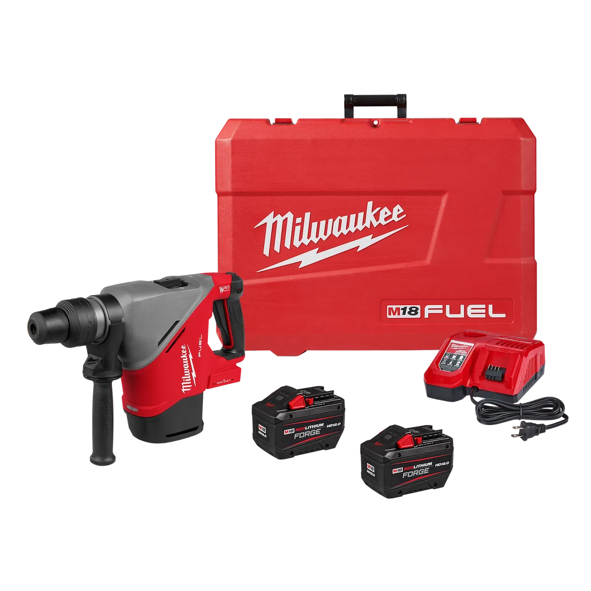 M18 FUEL™ 1-9/16" SDS Max Rotary Hammer Kit w/ONE KEY™