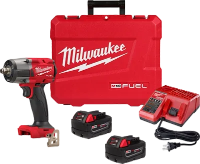 Milwaukee Tool M18 FUEL™ 1/2" Mid-Torque Impact Wrench w/ Friction Ring Kit 2962-22R