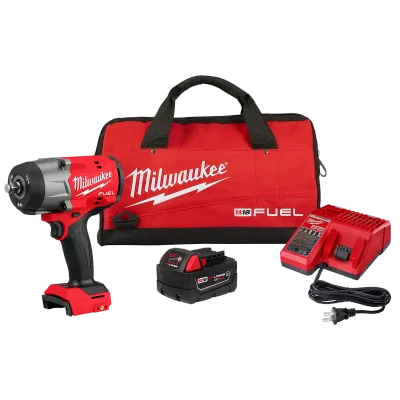 Milwaukee Tool M18 FUEL™ 1/2" High Torque Impact Wrench with Friction Ring Kit 2967-21B