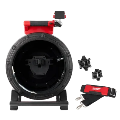 100’ Flexible Pipeline Inspection Camera Reel