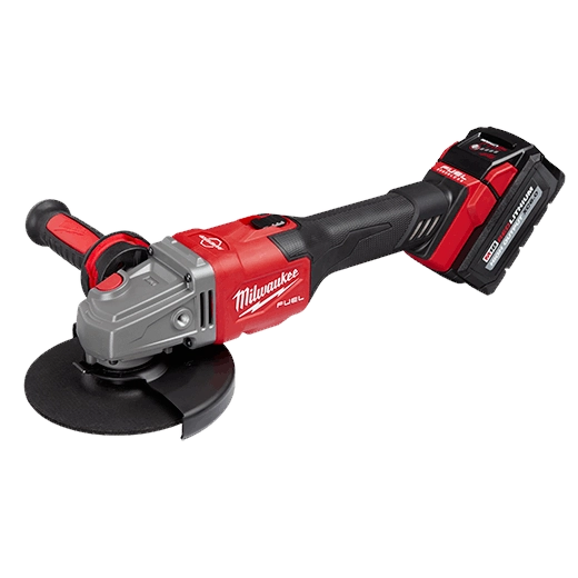 M18 FUEL 4-1/2” - 6” Braking Grinder, Slide Switch, Lock-On 1 Battery Kit