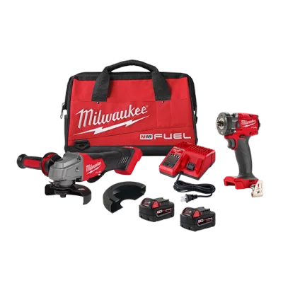 M18 FUEL™ Compact Impact Wrench and Grinder 2-Tool Combo Kit