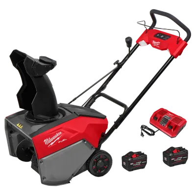 M18 FUEL™ 21" Auger Propelled Dual Battery Single Stage Snow Blower Kit
