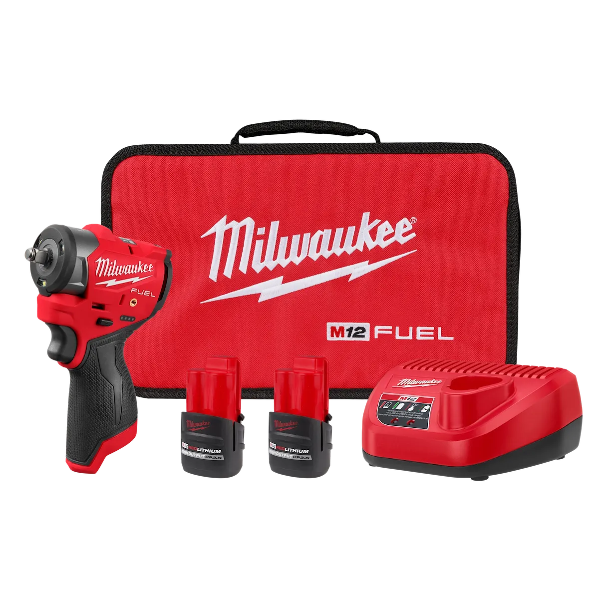 M12 FUEL™ 3/8" Subcompact Impact Wrench w/ Friction Ring Kit