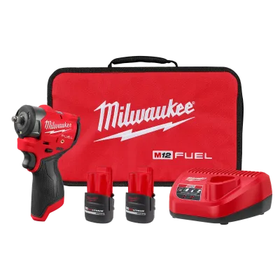 M12 FUEL™ 3/8" Subcompact Impact Wrench w/ Friction Ring Kit