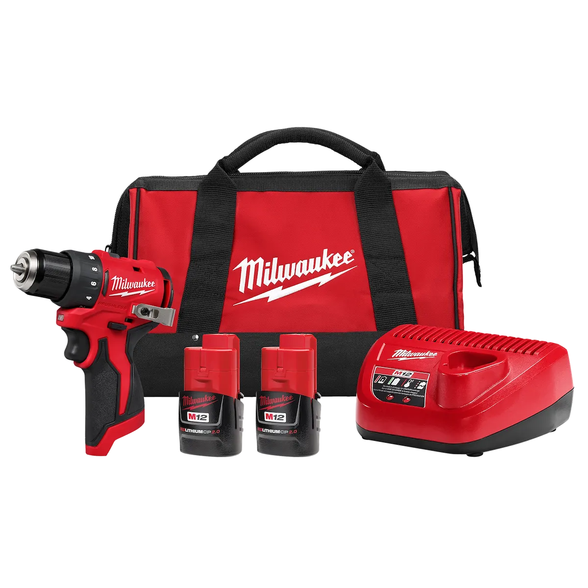 M12 Subcompact Brushless 3/8" Drill/Driver Kit