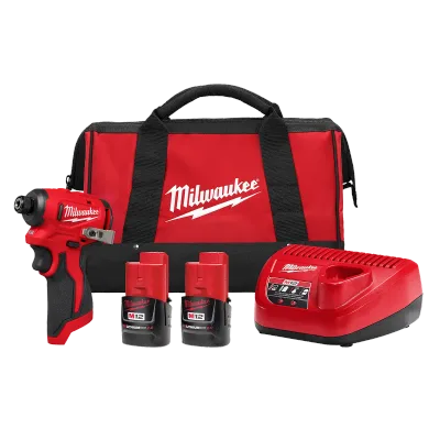 M12 Subcompact Brushless 1/4" Hex Impact Driver Kit
