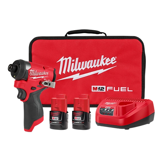 Milwaukee Tool M12 FUEL™ 1/4" Hex Impact Driver Kit 3453-22
