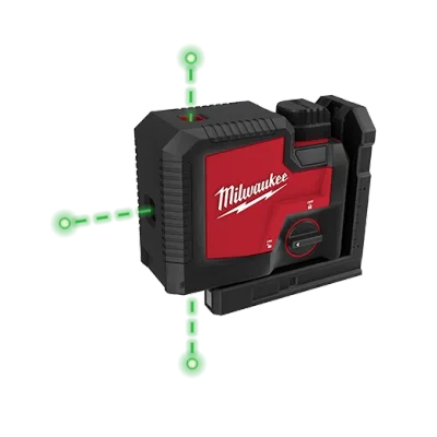 USB Rechargeable Green 3-Point Laser