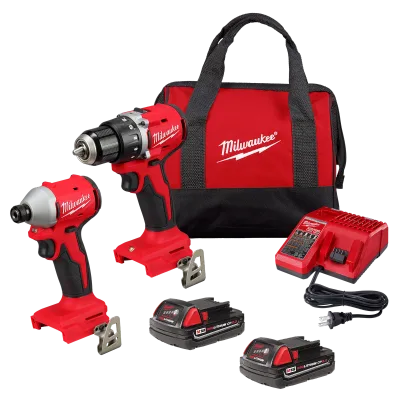 Milwaukee Tool M18™ Compact Brushless 2-Tool Combo Kit 3692-22CT