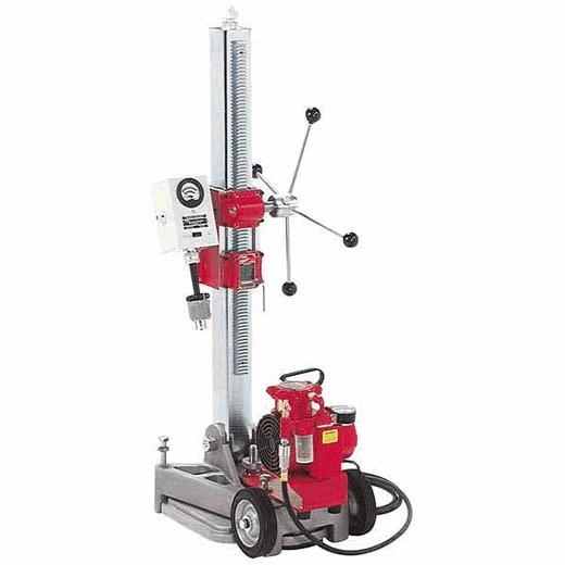 Diamond Coring Rig with Large Base Stand, Vac-U-Rig® Kit and Meter Box