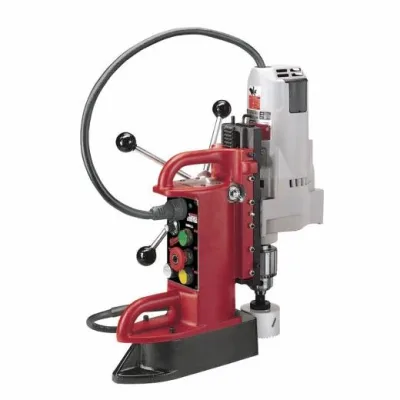 Fixed-Position Electromagnetic Drill Press with ¾” Motor
