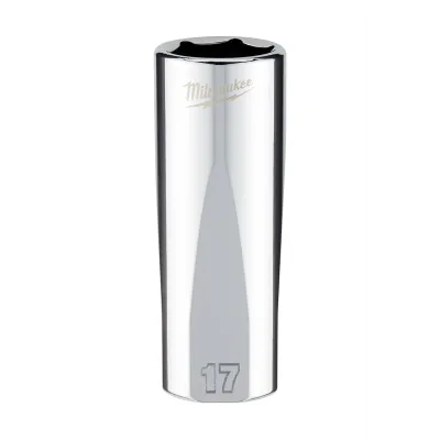 3/8" Drive 17mm 6-Point Deep Socket