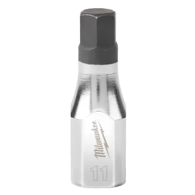 3/8" Drive 11mm Hex Bit Socket