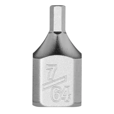1/4" Drive 7/64" Low-Profile Hex Bit Socket